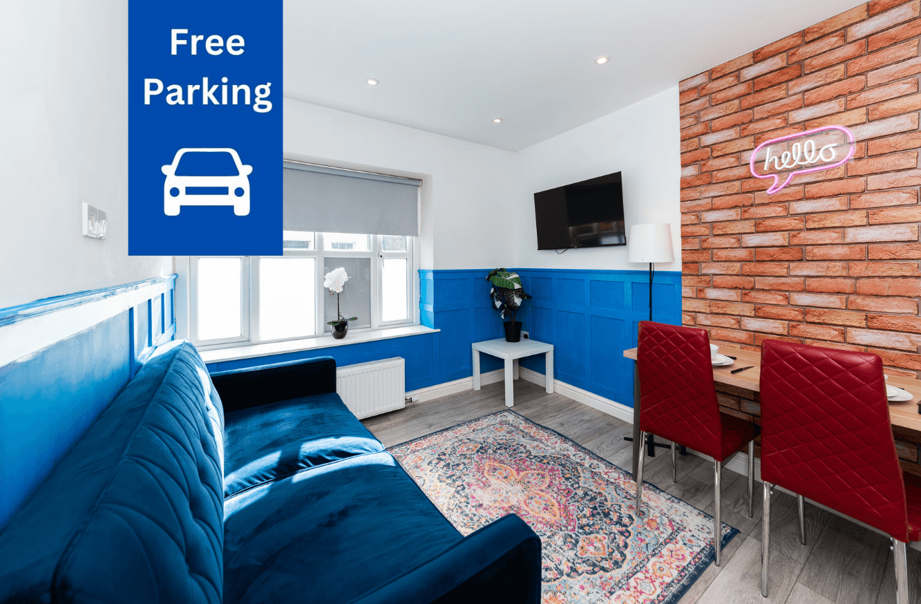 IBEX HOUSE | Free Parking | Fully Equipped Flat