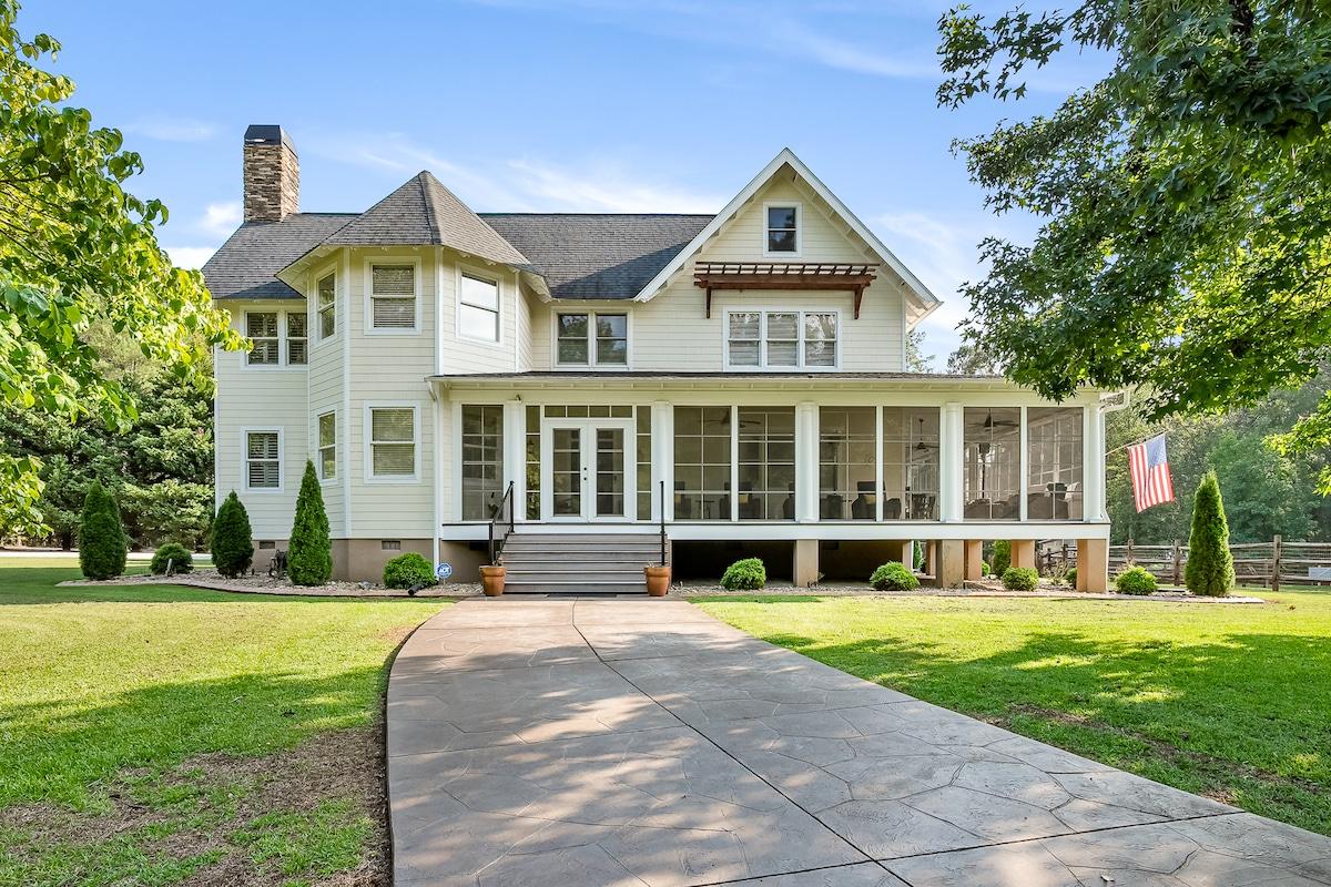 A beautiful home on 10 sprawling acres1