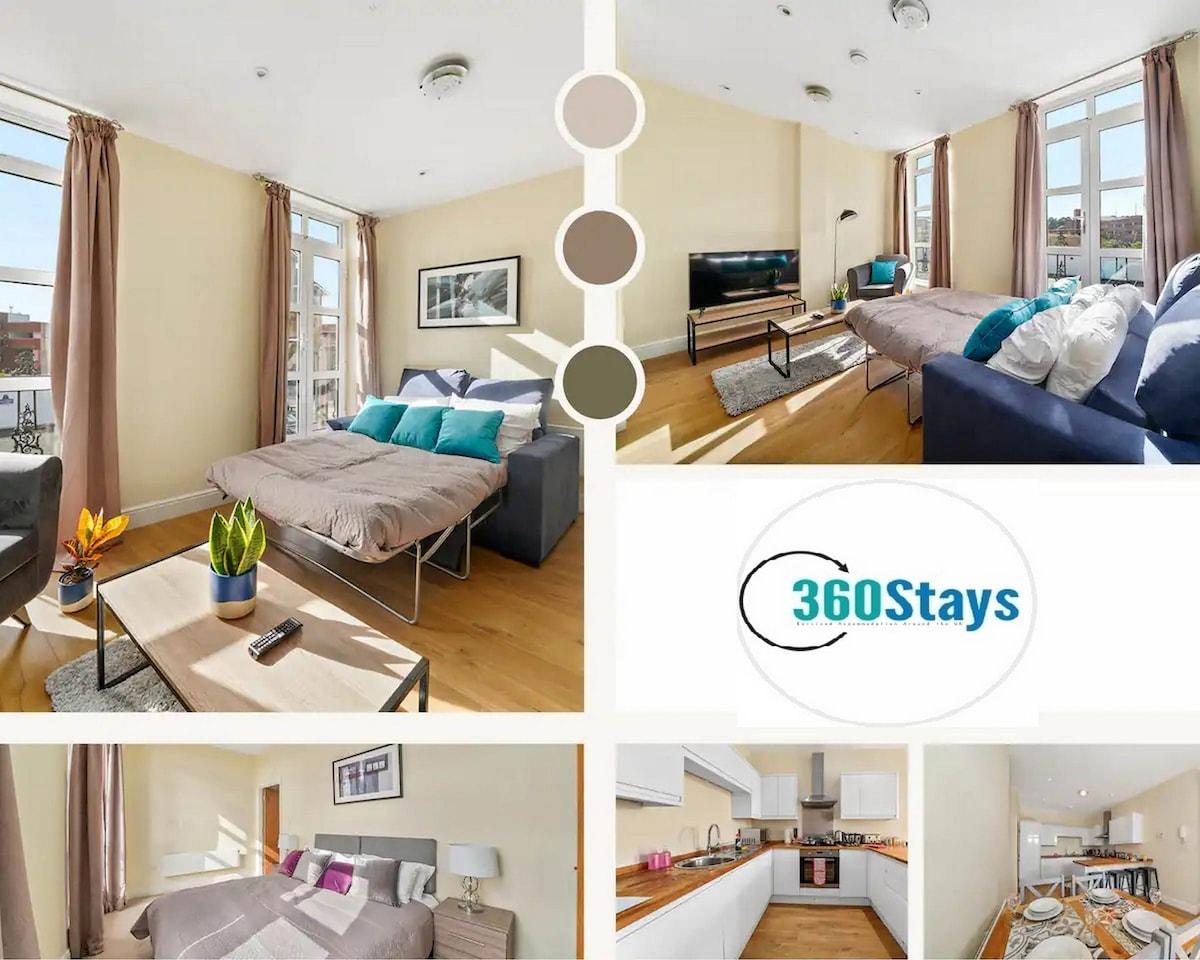 Luxury 2 Bedroom Apt.01 with Parking in Maidenhead1