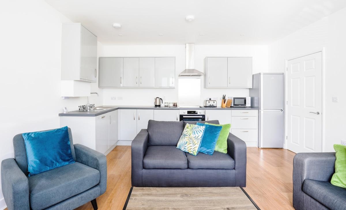 Modern, spacious apartment with free parking2