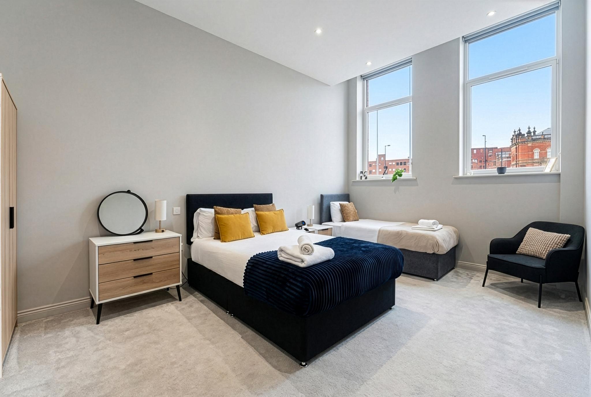 Spacious Comfort | Cinema lux | Prime Leeds