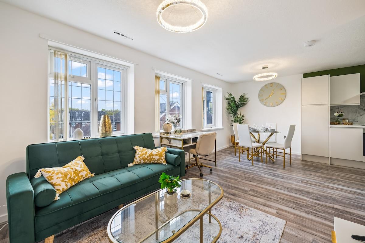 Buckingham | 2 Bedroom | Free Parking | Flat1