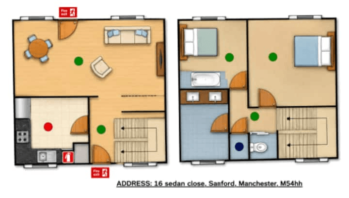 2 Bedroom House Close to City and Trafford Centre6