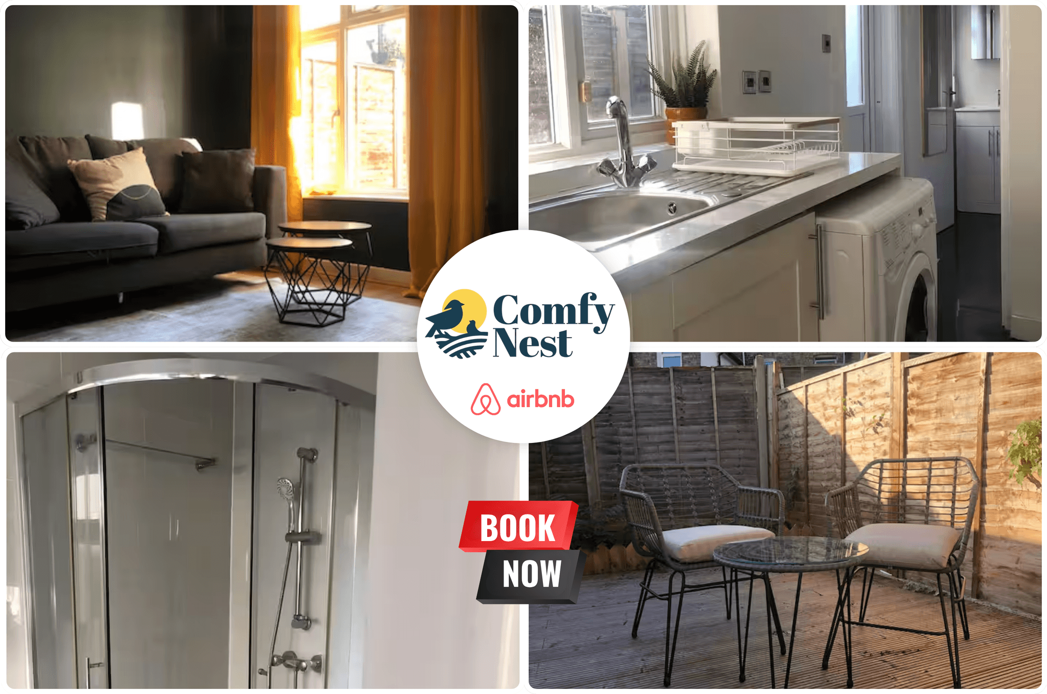 Cosy 1BR Croydon Flat with King Bed & WiFi1