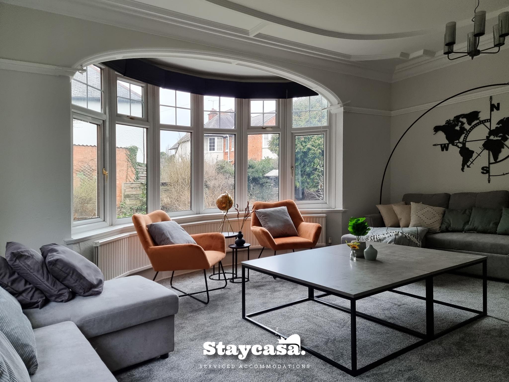 Spacious 5BR Leicester Home w/ Garden & Parking!5