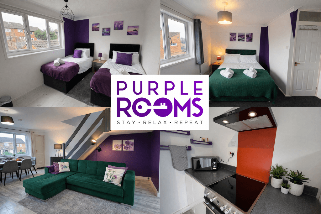 2 Bed 1 Bath in Milton Keynes | Sleeps 4 | Parking1